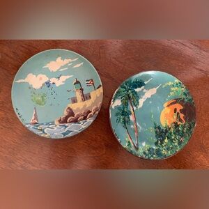 Made in Occupied Japan Trinket Dishes (set of 2)